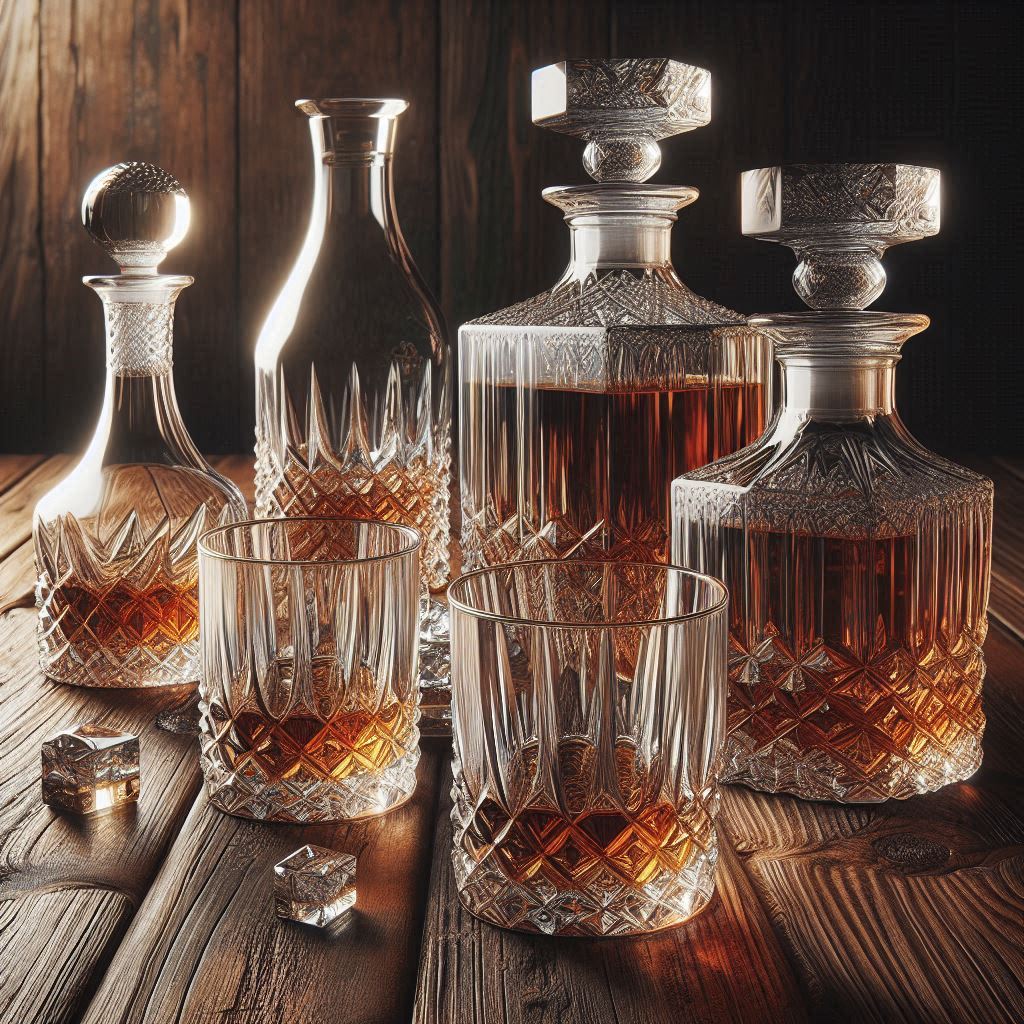 galanteria kryształowa do whisky