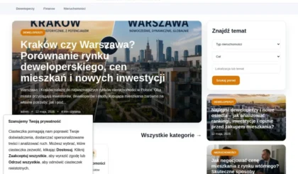 Podgląd strony Leruka – Portal o nieruchomościach, finansach i deweloperach